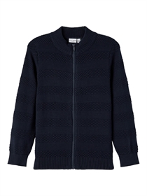 NAME IT Vesto Strik Cardigan Dark Sapphire